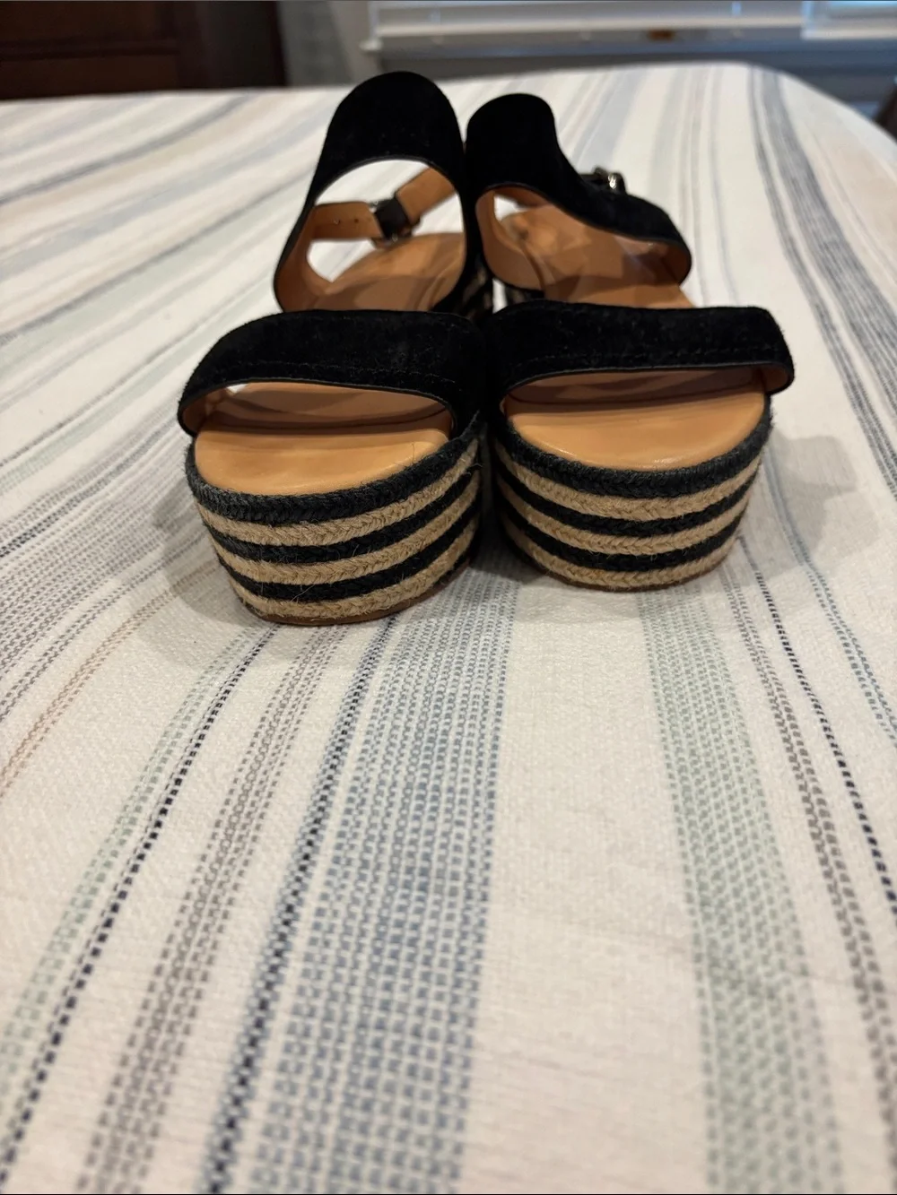Joie black suede
